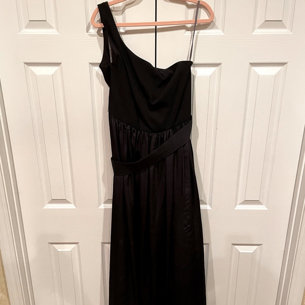 White by Vera Wang black formal dress